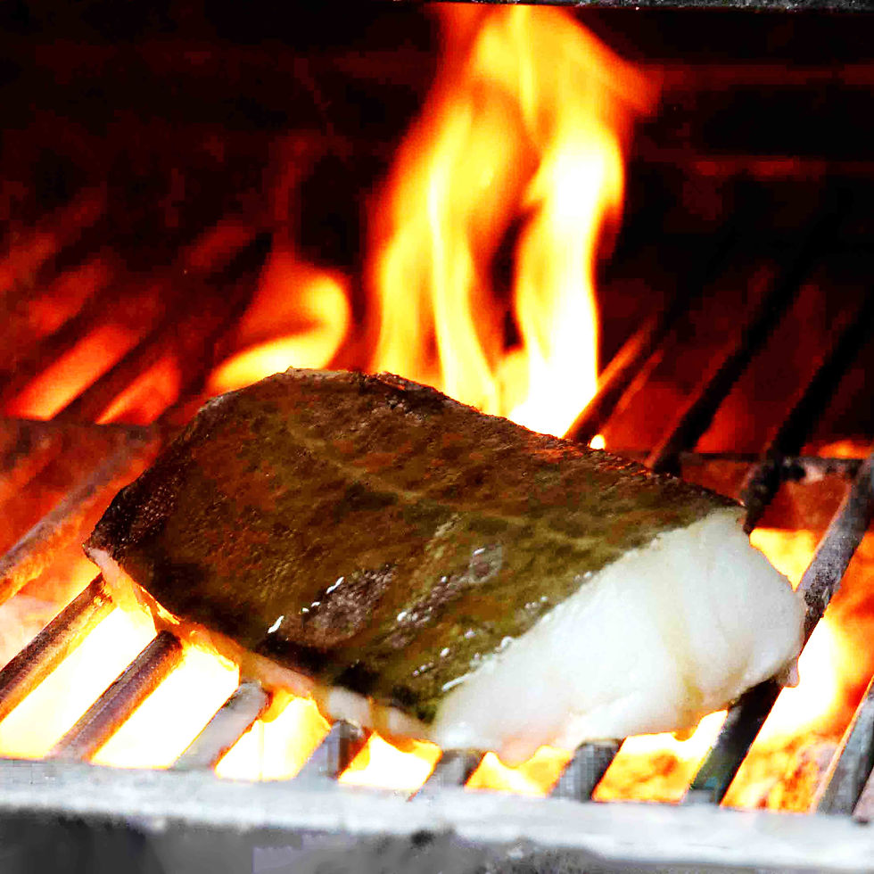 The best cod loin in Iceland, grilled to perfection on the Josper grill
