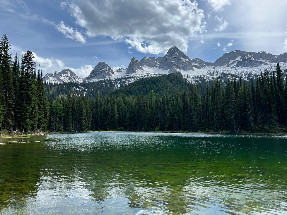 Elk Lakes, British Columbia. Photo by Aimee, 2024