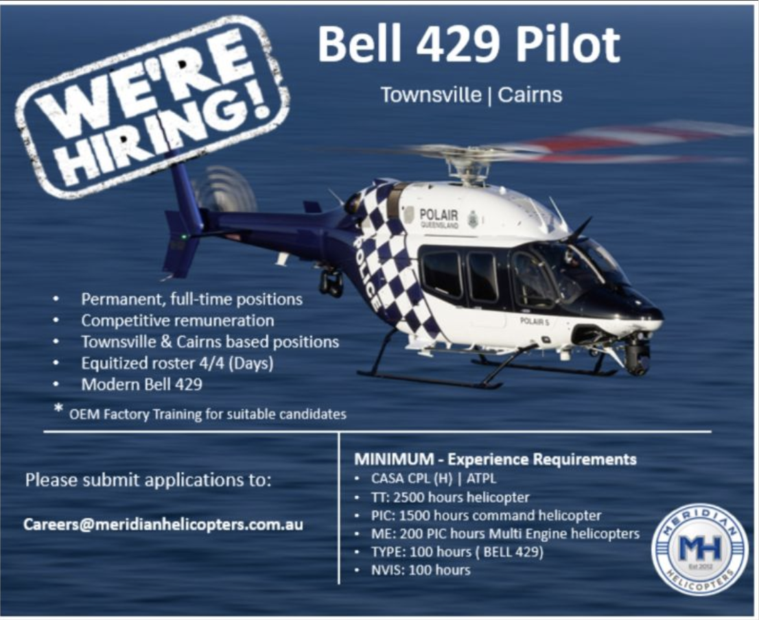 Bell 429 Pilot-POLAIR-Townsville | Cairns logo