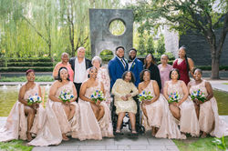 Both Families with Wedding Party