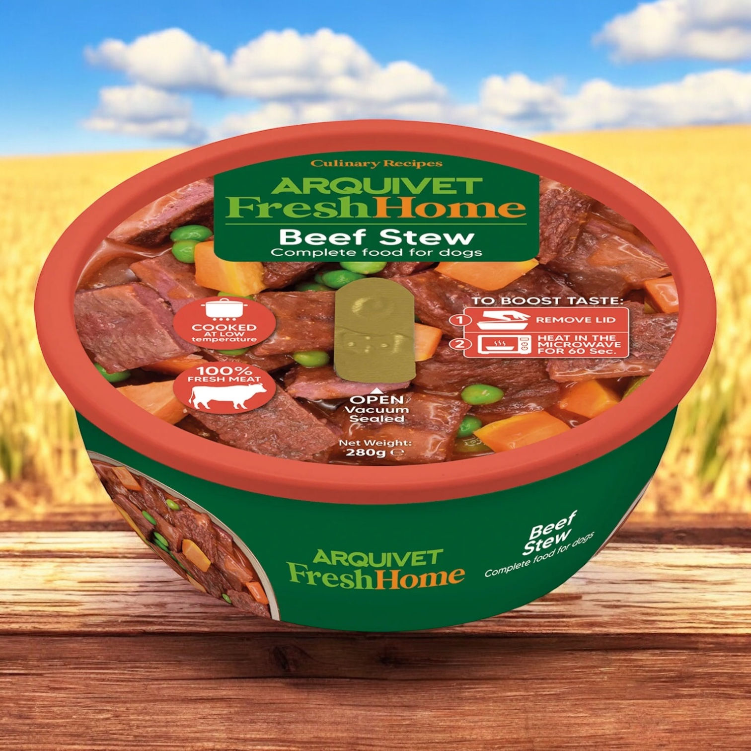 ARQUIVET Ragoût boeuf 280g