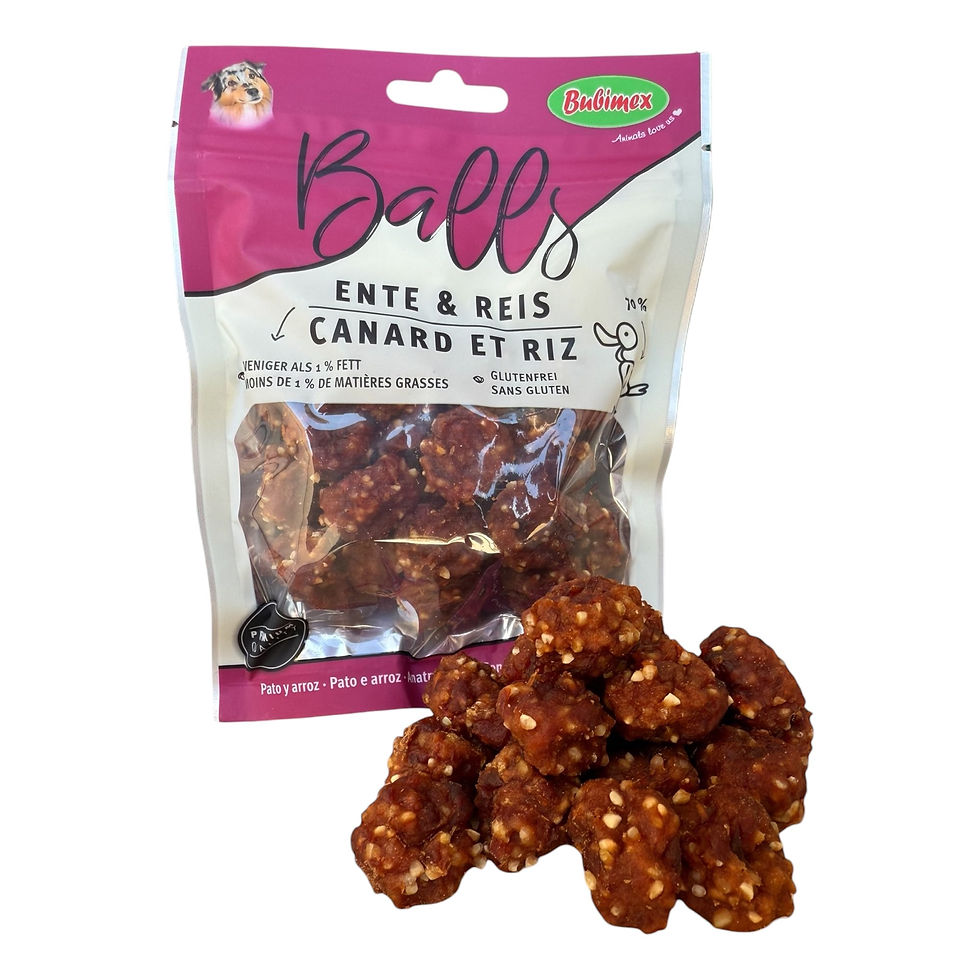 Balls - canard et riz