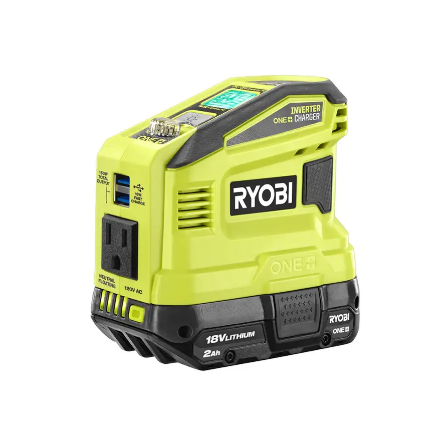 Thumbnail: Ryobi 150W 18V Charging Power Source Kit