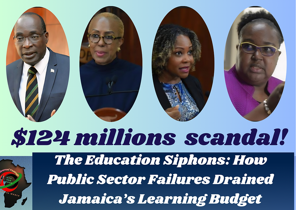 Budget Breach: The Systemic Erosion of Jamaica’s Education Funding