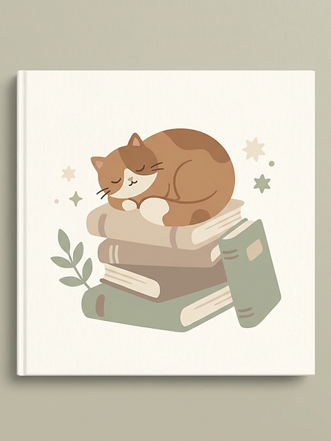 Bruno the Library Cat