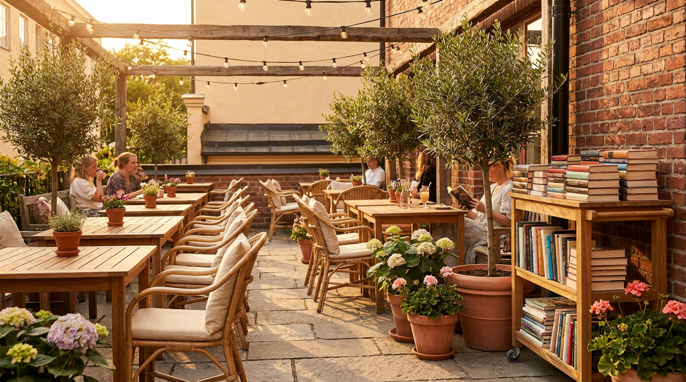 Summer terrace