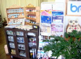 芝崎ミシン商会の店内