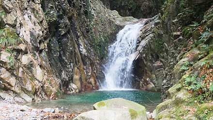 竜ヶ岳、秋の登山道と山の景色