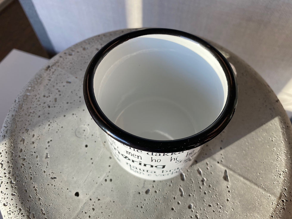 Miniatyrbilde: Emaljekopp, Sunnmøring