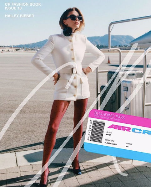 Hotness overload: Hailey Bieber for CR Fashion Book