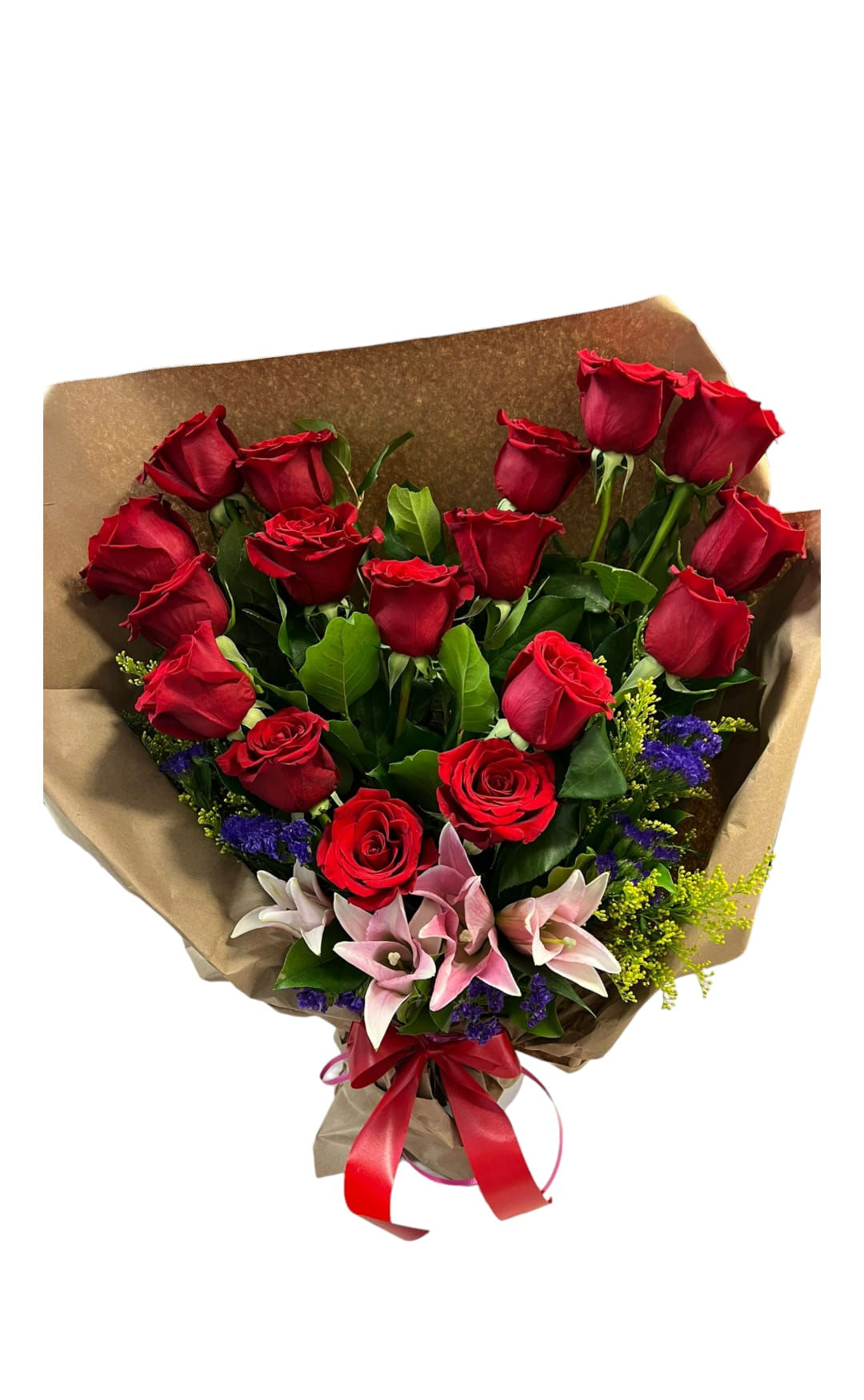 Sweetheart In Red Roses