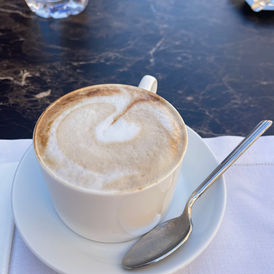 Coffee, European cafe, morning, vibes, 