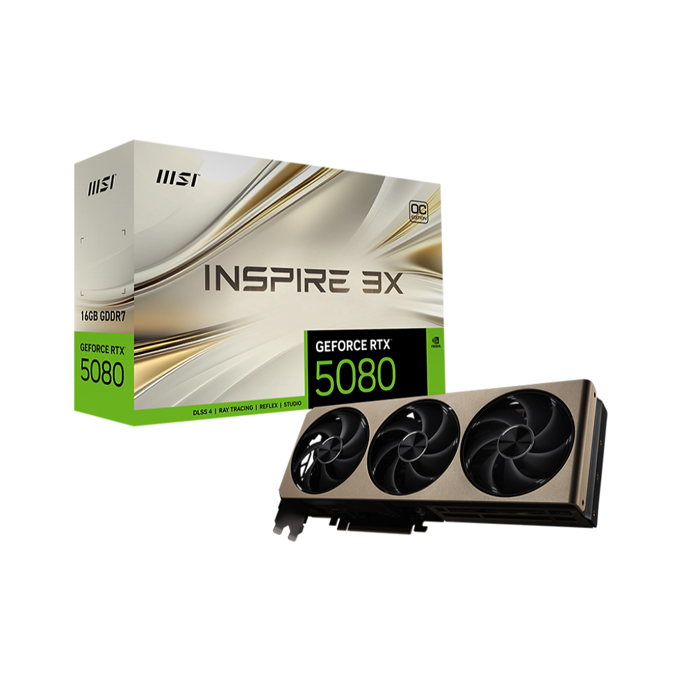 GeForce RTX™ 5080 16G INSPIRE 3X OC