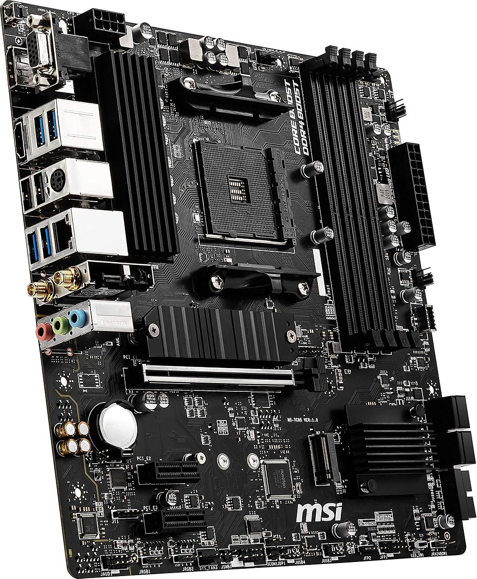Thumbnail: MSI B550M PRO-VDH WiFi ProSeries Motherboard