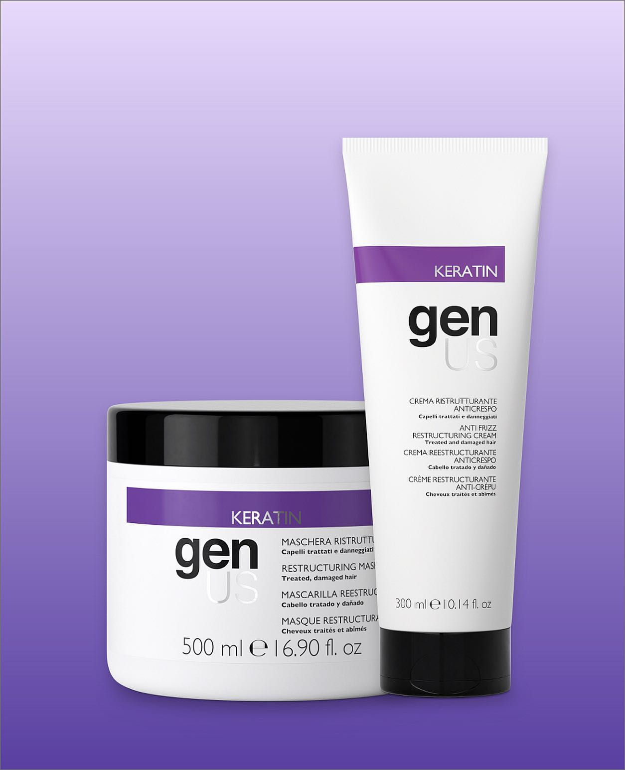 genUS KERATIN RESTRUCTURING Mask