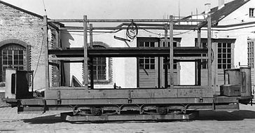 Turmwagen Behelfsturmwg. für Unterführungen Typ: y 1 Betriebsnummer: 810 münche tram