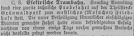 Allgemeine_Zeitung_05.11.1900_Testfahrt_