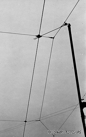 Stromabnahme bei Kompressor VI im Jahr 1943 tram münchen