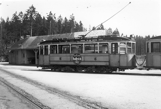 Das Bild vom 441er entstand 1952 in Großhesselohe, Foto: Peter Wagner München tram