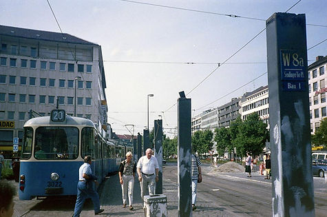 Sendlingertorplatz Haltestelle Dächer.jp