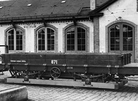 Der Wagen 871 / 2871 / 3921 wurde ab 1960 zum Unkrautvertilgungs-wagen umgebaut tram münchen