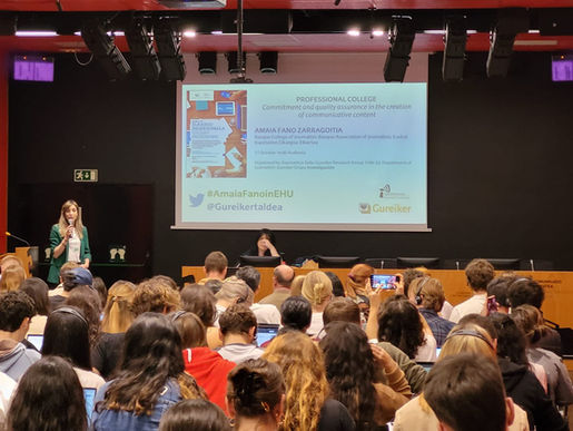 Amaia Fano: "Dignificar el Periodismo es la clave de la supervivencia de la profesión"