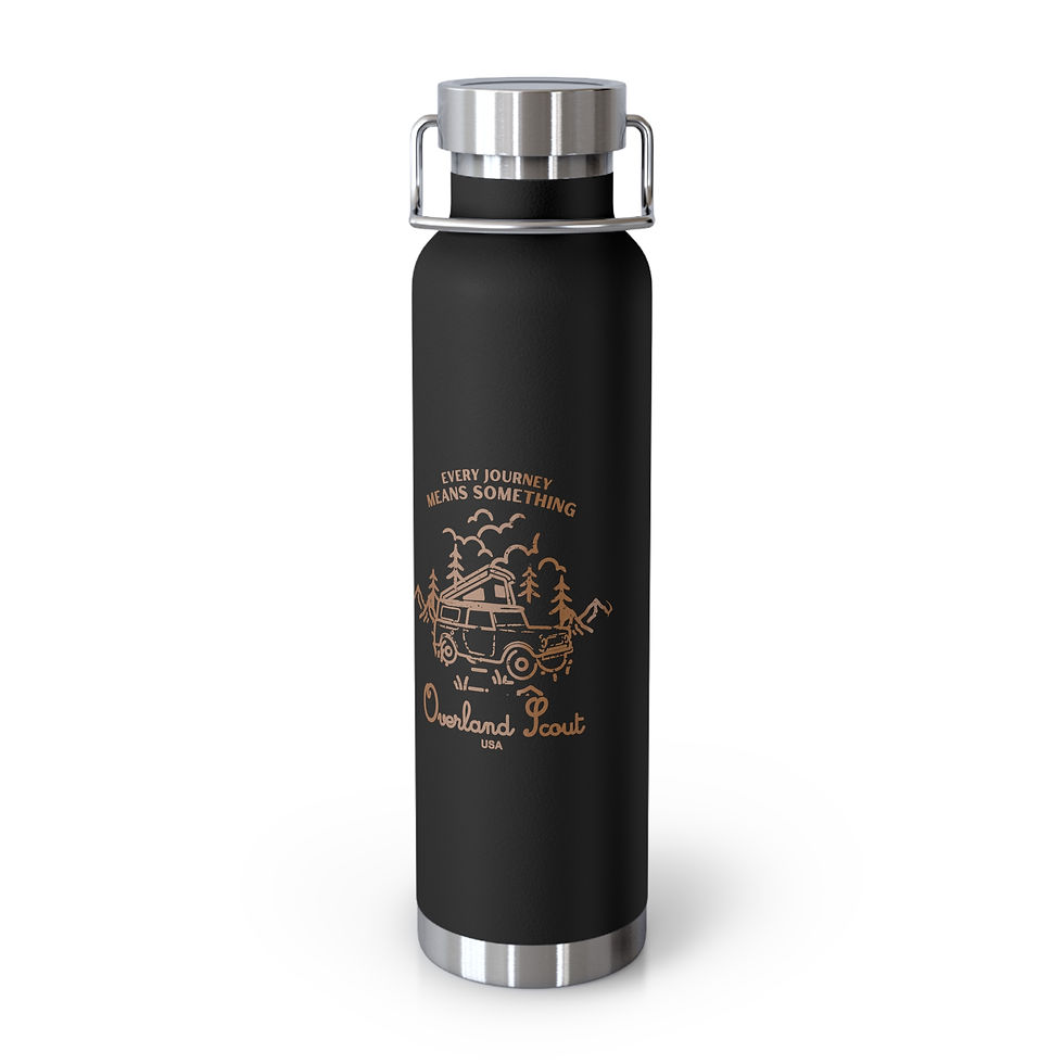 Thumbnail: "Every Journey Means Something" 22oz Insulated Travel Bottle