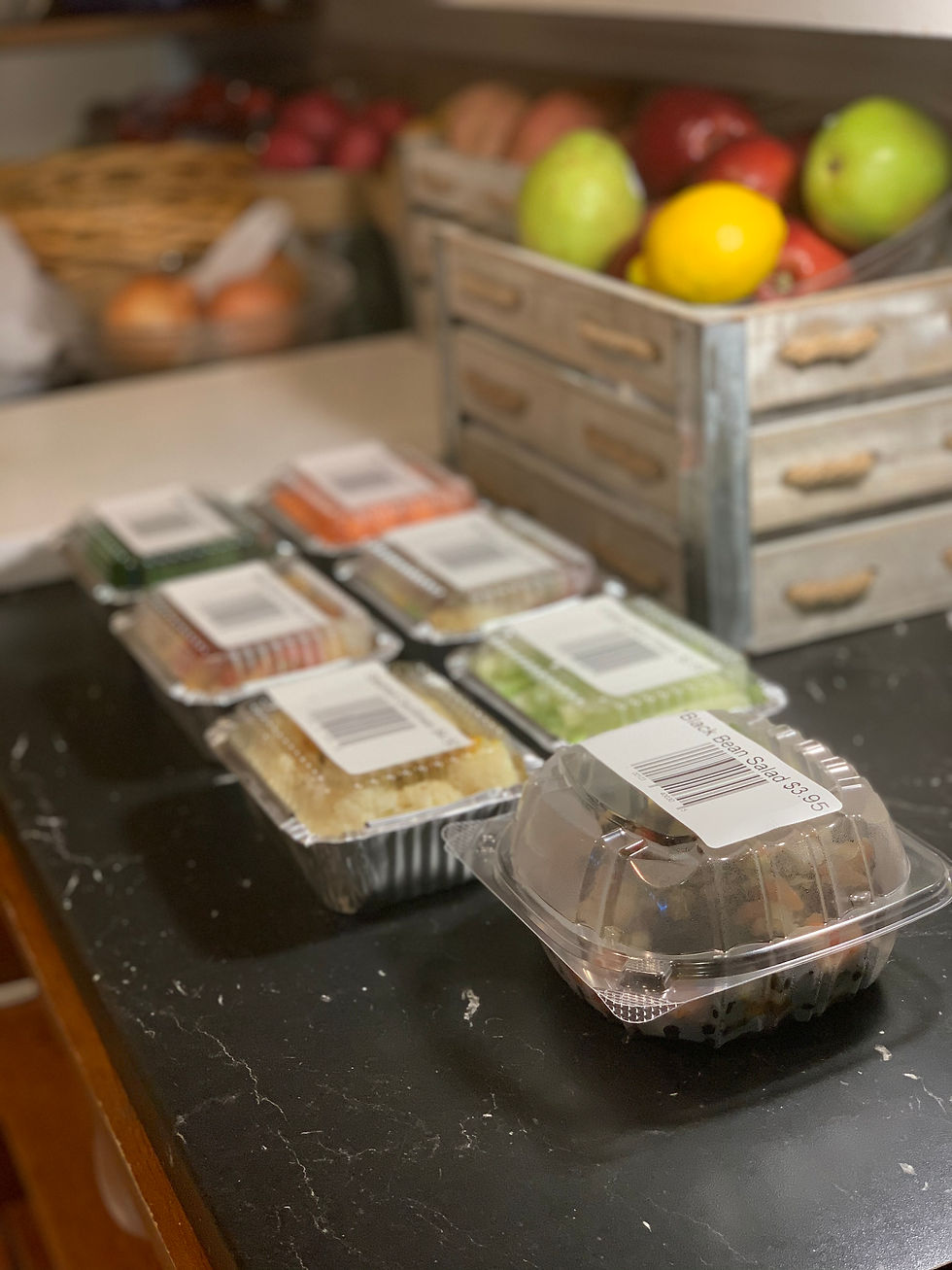 Arranged Food and Objects