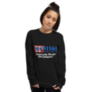 UpStage Artists Black Long Sleeve T-Shirt 