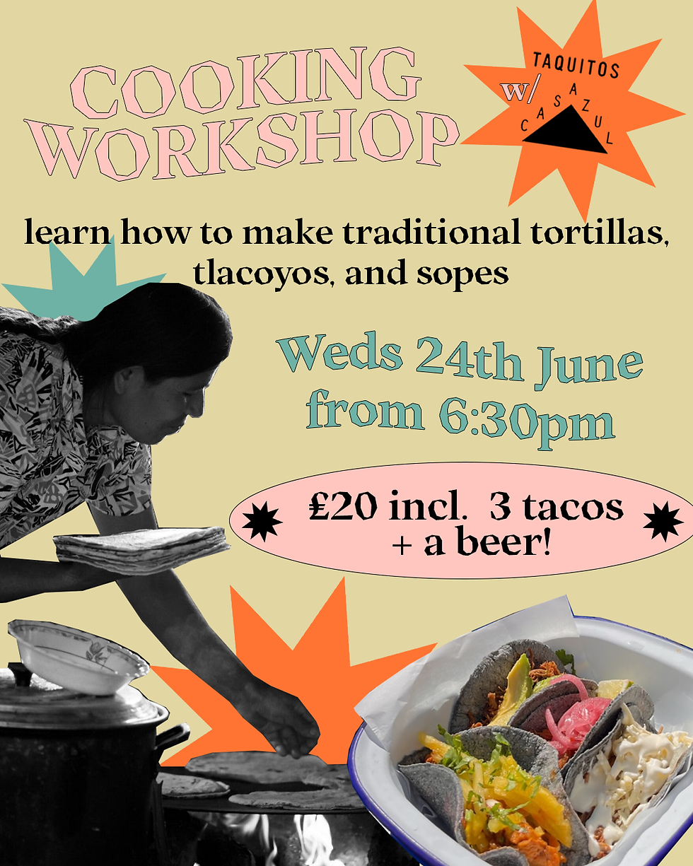 BWB X Casazul: Cooking Workshop!