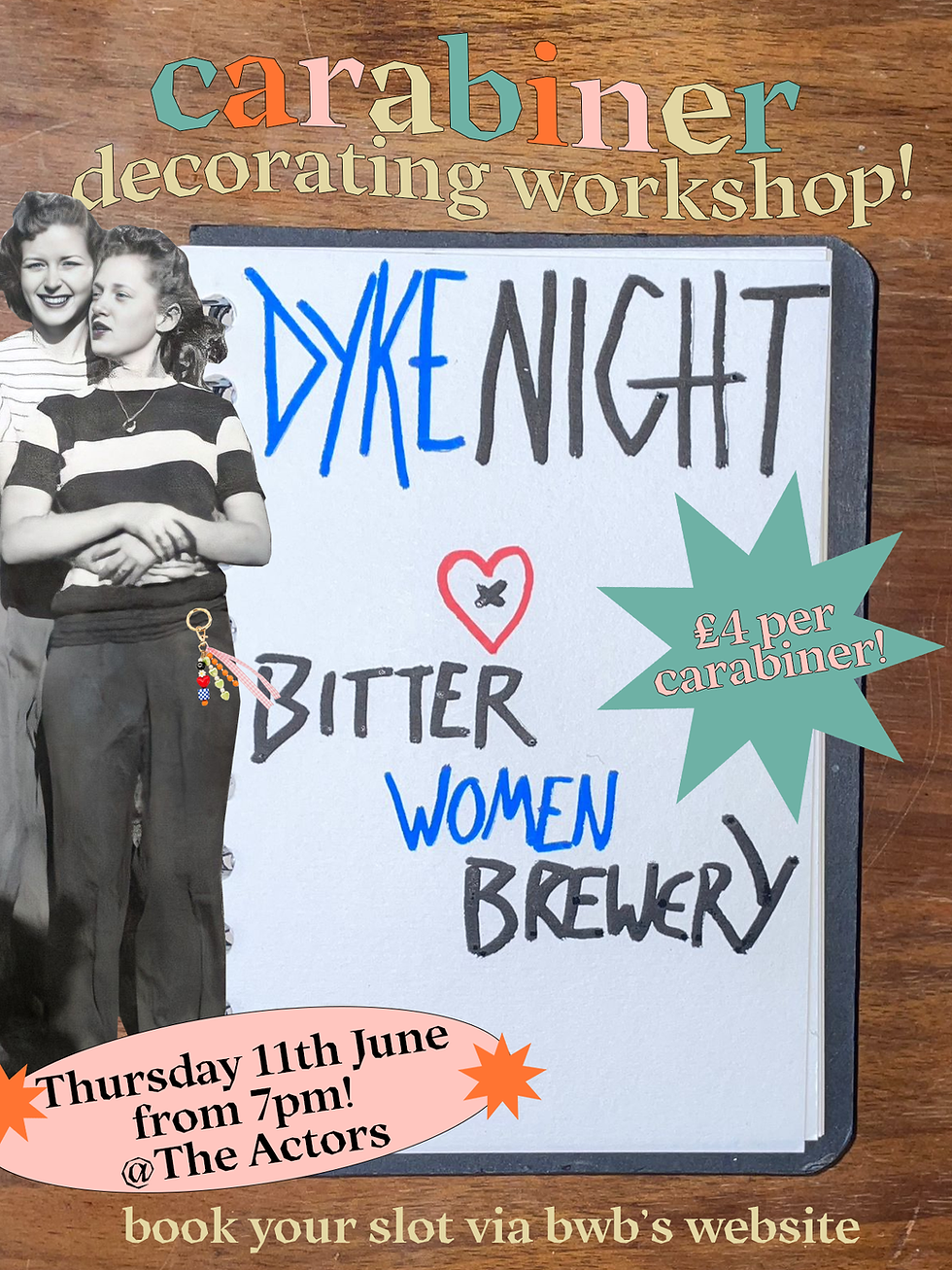 BWB X Dyke Night: Carabiner Decorating Workshop!