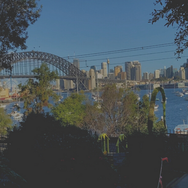 Jardín secreto en medio de la ciudad de Sydney