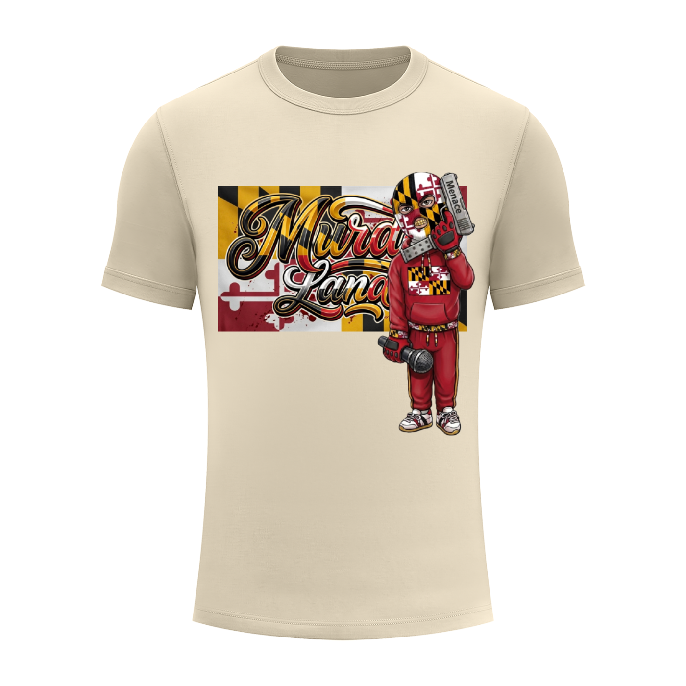 Murdaland Menace Unisex Heavyweight Slim Fit T-Shirt