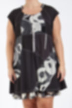 Thumbnail: Fully Lined A-Line Sleeveless Dress
