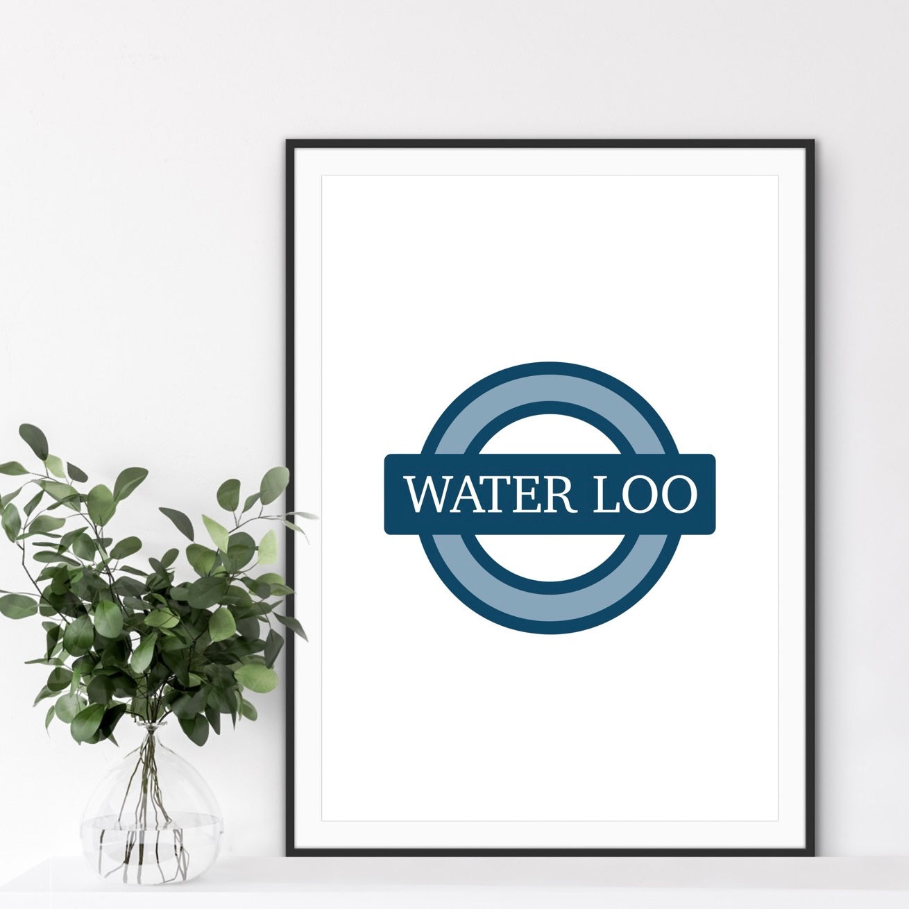 Water Loo - Bathroom Print
