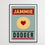 Thumbnail: Jammie Dodger Funny Kitchen Art Print