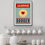 Thumbnail: Jammie Dodger Funny Kitchen Art Print