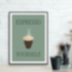Espresso Yourself Funny Kitchen Print