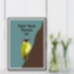 Keep Your Pecker Up Funny Bathroom Print