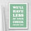 Thumbnail: We'll Have Less Of Your Cheek Funny Bathroom Print