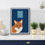 Thumbnail: No Fox Given Funny Fox Art Print