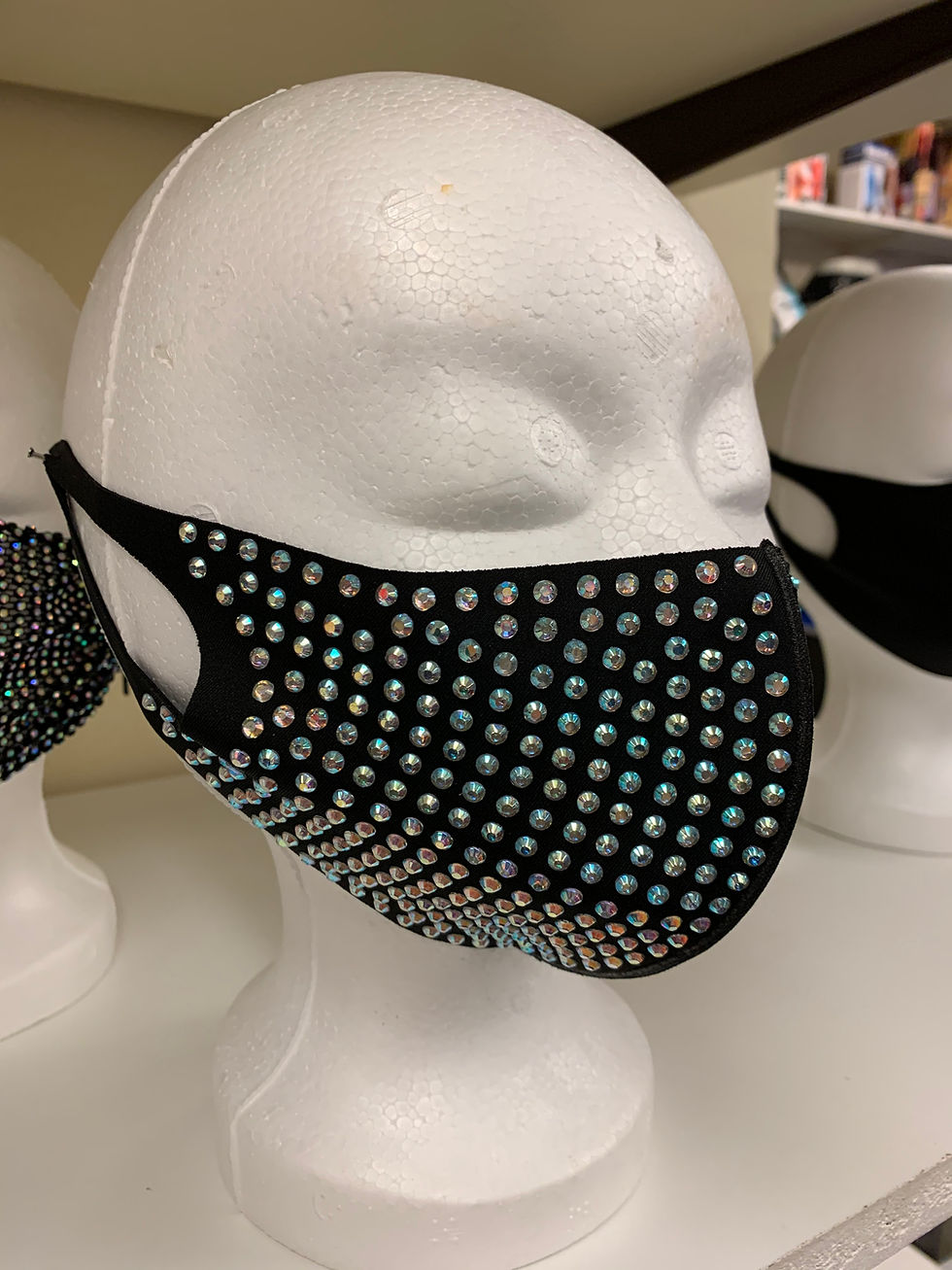 Miniaturbild: Alltagsmasken mit Strass