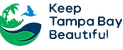 Keep Tampa Bay Beautiful Green and Blue Logo with Trees and water