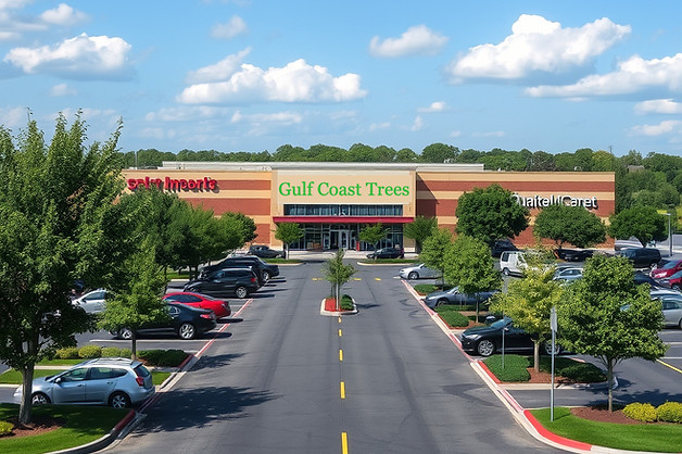 Landscape photo of large scale grocery s