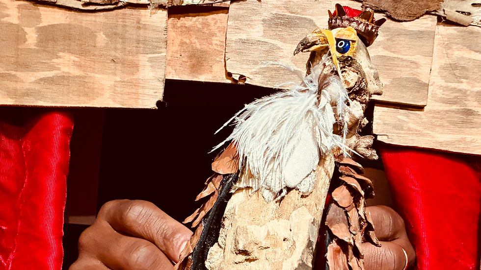 Puppetry at the Carriage House presents: Drama of Works' "The Falcon King"