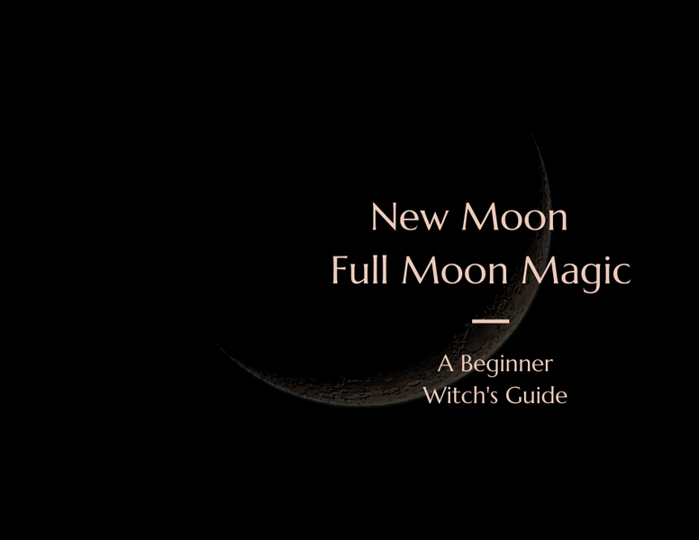 Full Moon Magic Program crystal in hand