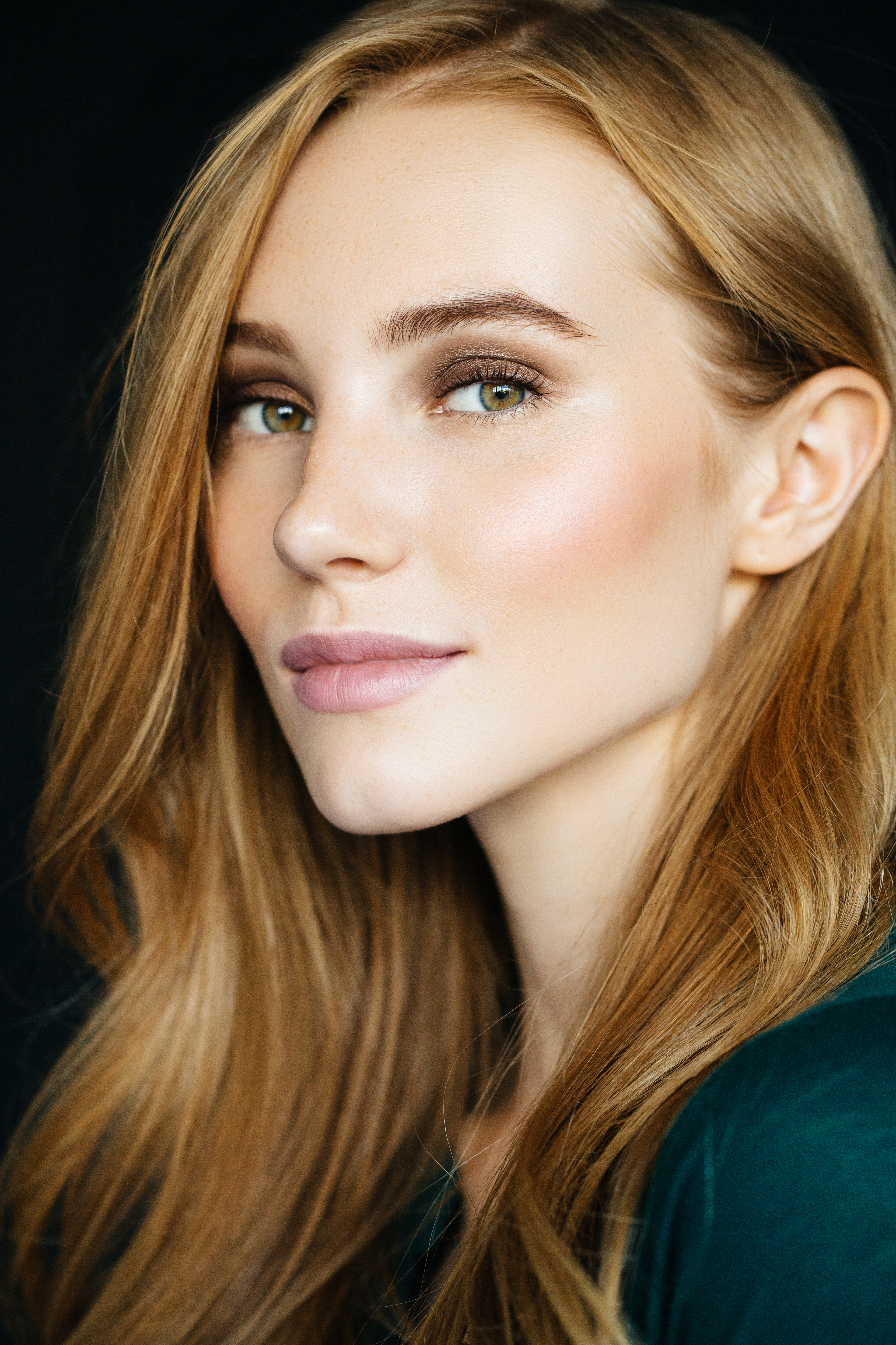 Portrait of smiling woman