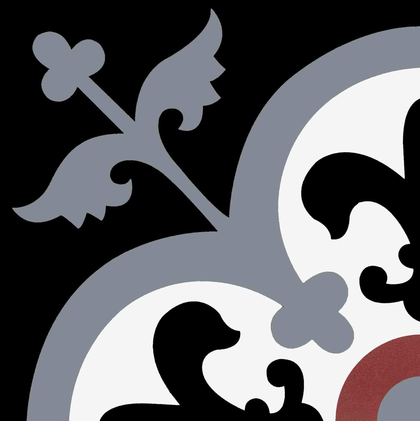 SAIGON SIYAH BF  20x20 SERAMİK KARO