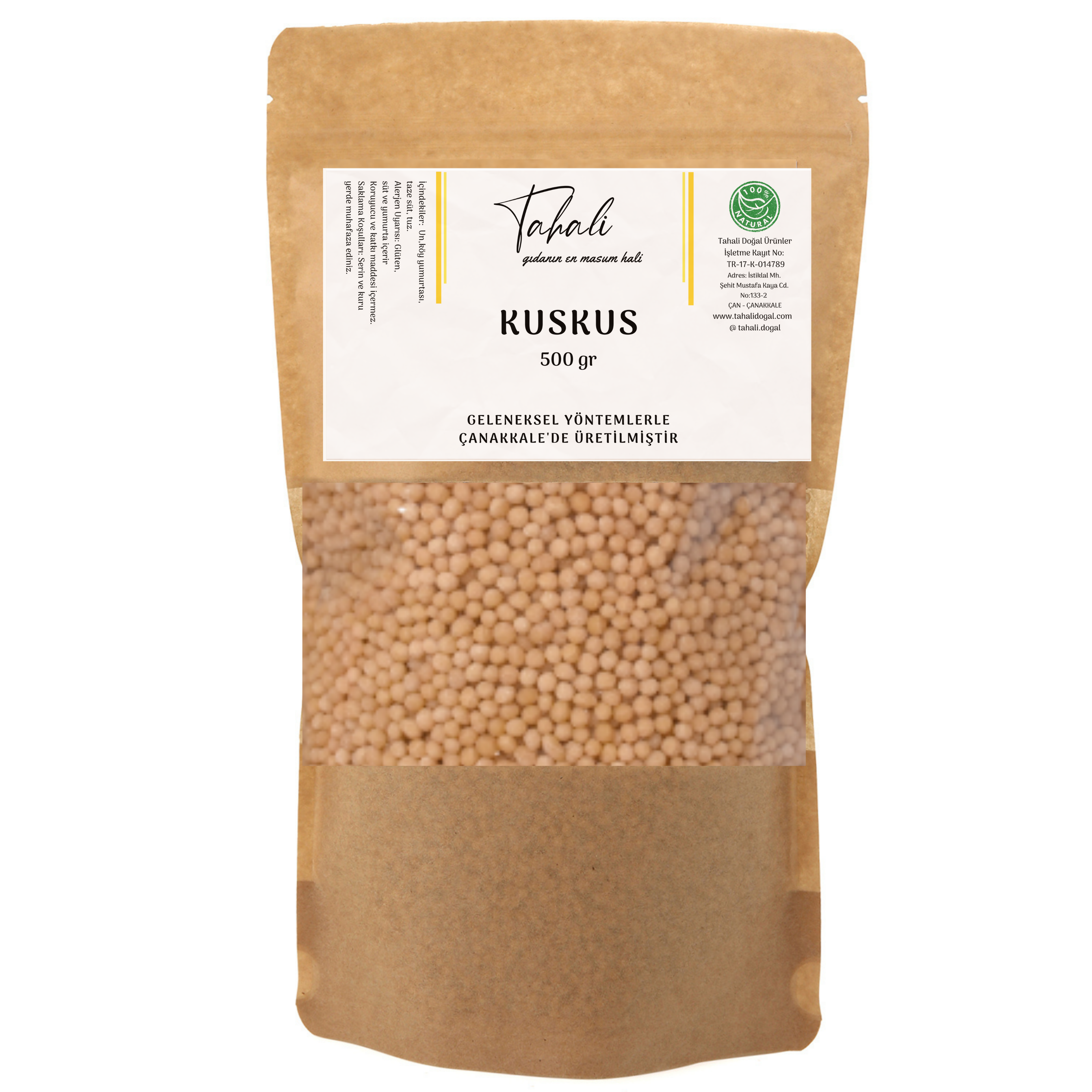 Geleneksel Köy Kuskusu – 500 gr