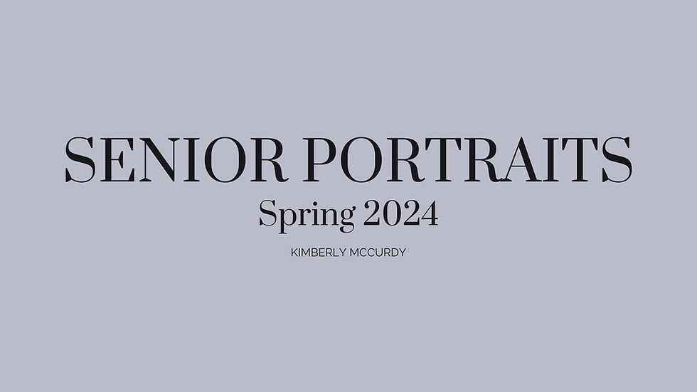 Senior Portrait 1